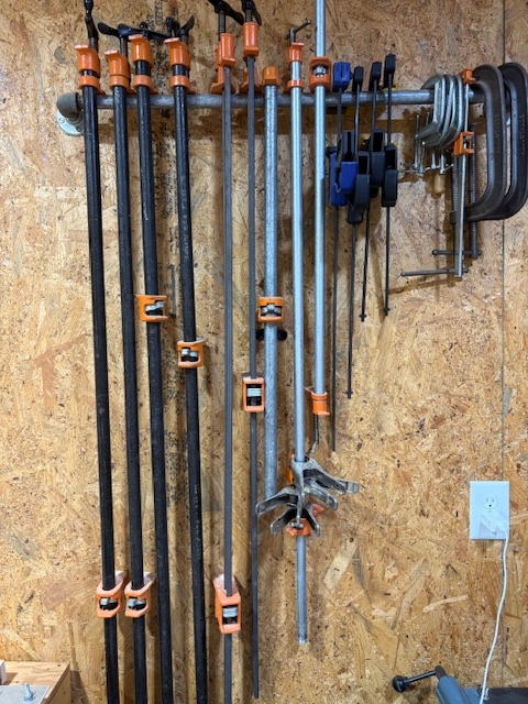 Clamps assorted